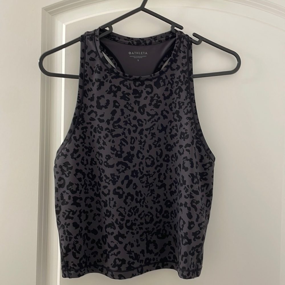Athleta Tank Top - animal print - size small